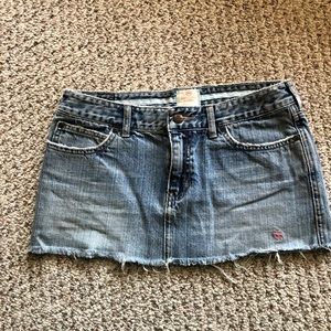Abercrombie and Fitch jean skirt